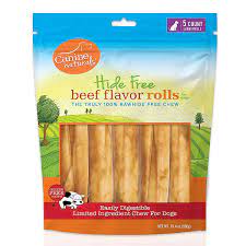 Canine Naturals - Hide Free Dog Chews Beef Flavour 5" 10pk