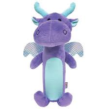 FouFouDog - Plush Cruncher Dragon Dog Toy Purple