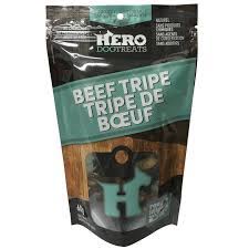 Hero - Beef Tripe Dog Treats 60g