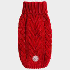 GF Pet - Chalet Sweater Red