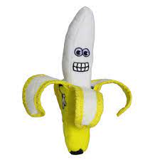 Tuffy Funny Food - Banana Dog Toy