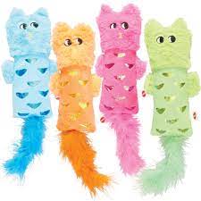 Spot - Hug & Kick Shimmer Glimmer Cat Toy Assorted Colour