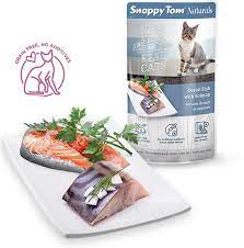 Snappy Tom - Ocean Fish With Salmon Wet Cat Pouch Food 100g