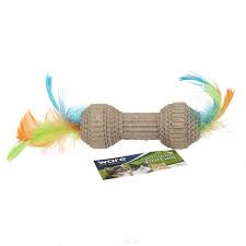 Ware - Corrugated Barbell Cat Toy / Small