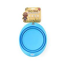 Beco - Collapsible Silicone Travel Bowl Blue Medium