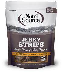 Nutri Source - High Plains Jerky Strips Dog Treat 4oz