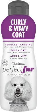 Tropiclean - PerfectFur Curly & Wavy Coat Shampoo 16oz