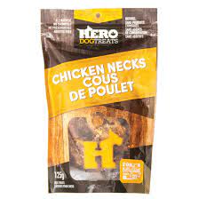 Hero - Chicken Necks Dog Treats 125g