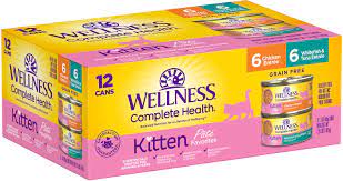Wellness Complete Health Pate - Kitten Tuna And Chicken Variety Pack 3oz x 12 Pack