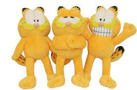 Multipet - Garfield Plush Dog Toy Assorted