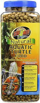 Zoo Med Natural Aquatic Turtle Food Growth Formula 13oz