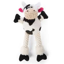 GoDog - Checkers Skinny Cow Dog Toy