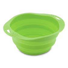 Beco - Collapsible Silicone Travel Bowl Green Medium