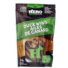 Hero - Duck Wings Dog Treats 114g
