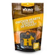 Hero - Chicken Heart Dog Treats 150g