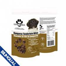 Live Well - Kangaroo Sirloin Bites Dog Treat 90g