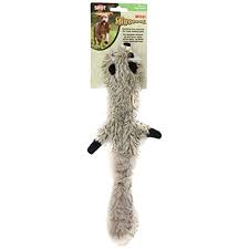 SPOT - Skinneeez Raccoon Dog Toy 14in