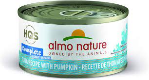 Almo Nature HQS - Complete Tuna & Pumpkin in Gravy Cat Can 70g
