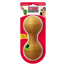 Kong - Bamboo Feeder Dumbbell Dog Toy