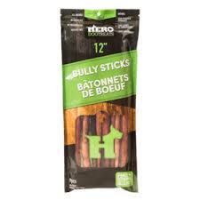 Hero - Bully Sticks (9 x 12in)pk Dog Treats