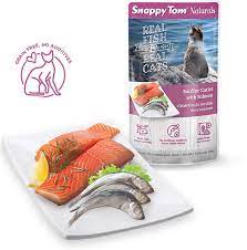 Snappy Tom - Sardine Cutlet With Salmon Wet Cat Pouch Food 100g