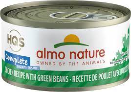 Almo Nature HQS - Complete Chicken & Green Beans in Gravy Cat Can 70g