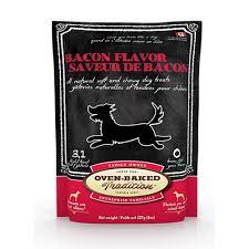 Oven Baked Tradition - Soft & Chewy Dog Treat Bacon Flavour 8oz