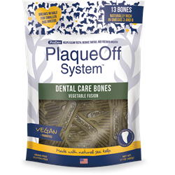 ProDen - Plaque Off System Dental Care Bones Vegetable Flavour 17oz