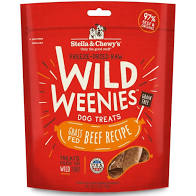 Stella & Chewy's - Wild Weenies Grass Fed Beef Recipe Dog Treat