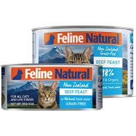 Feline Natural - Beef Feast Canned Cat Food