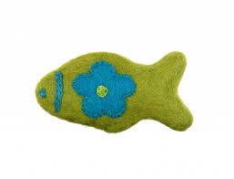 Wooly Wonkz - Fish Cat Toy