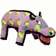 Tuffy Zoo Series - Jr. Hippo Dog Toy