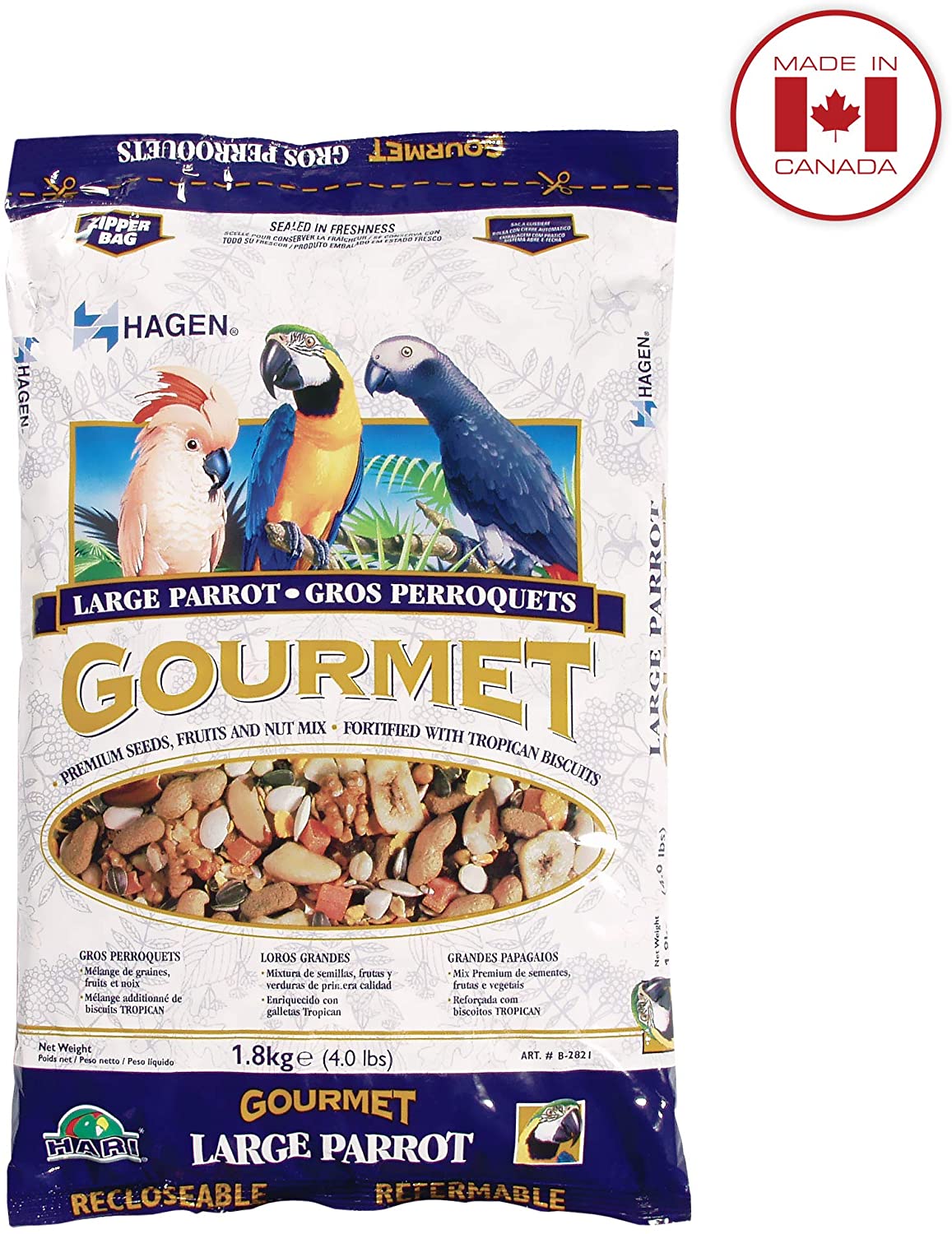 Hagen Gourmet Parrot 1.8kg