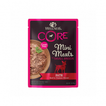 Wellness Core - Small Breed Mini Meals Beef & Chicken Pate Wet Dog Food 3oz