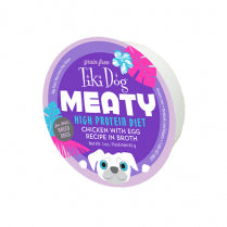 Tiki Dog™ MEATY - Chicken with Egg Recipe in Broth Wet Dog Food 3oz