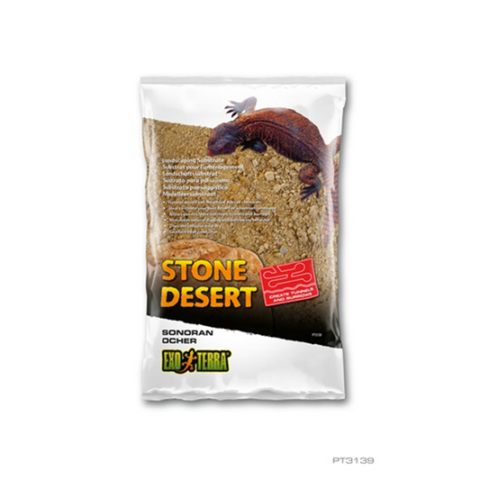 Exo Terra Stone Desert Substrate - Sonoran Ocher - 5 kg (11 lbs)